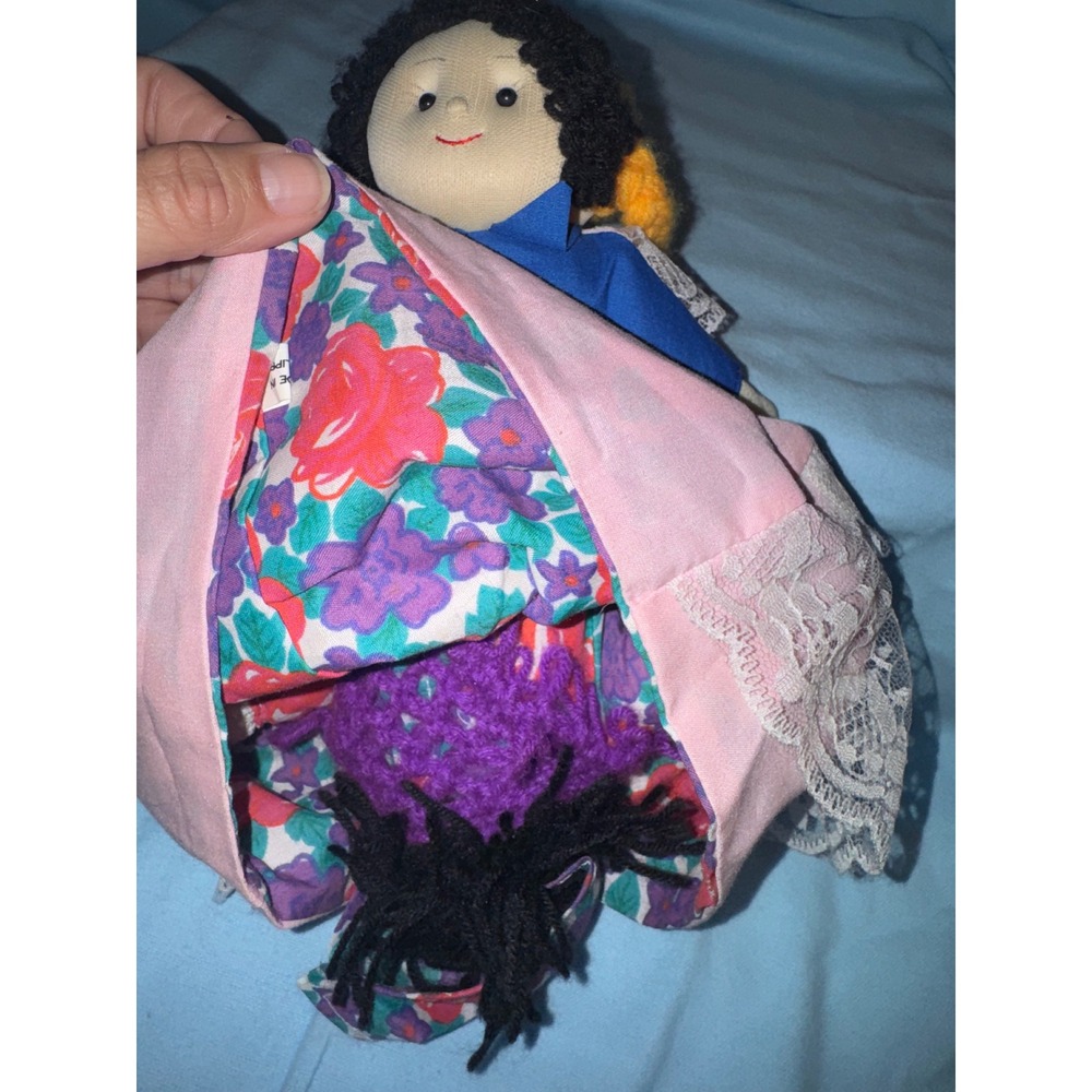Vintage Sleeping Beauty 3-in-1 Topsy Turvy Flip Doll Princess Prince Fairy - Picture 8 of 12